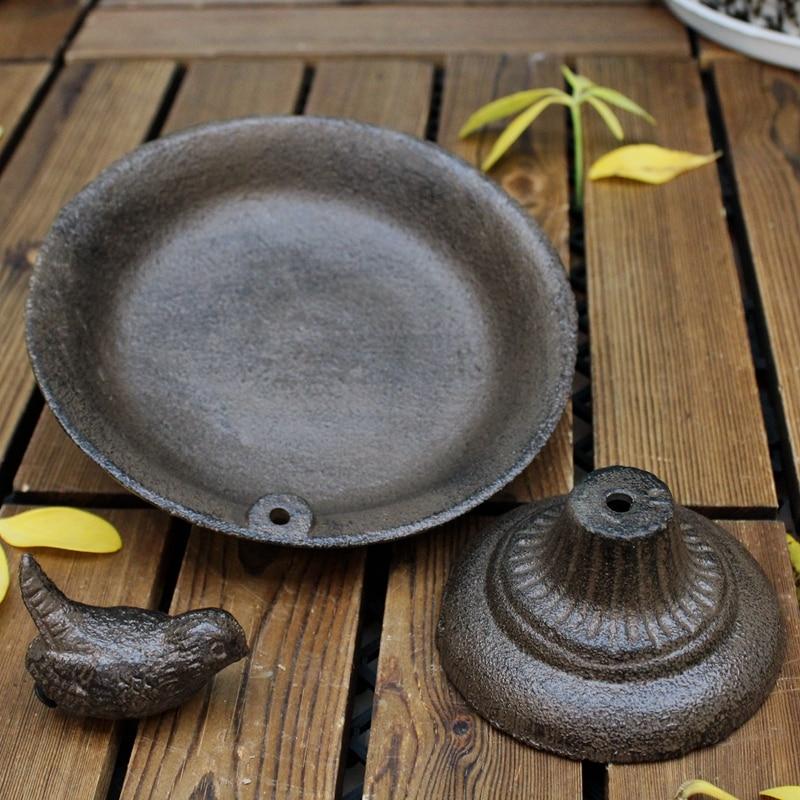 baignoire oiseaux jardin