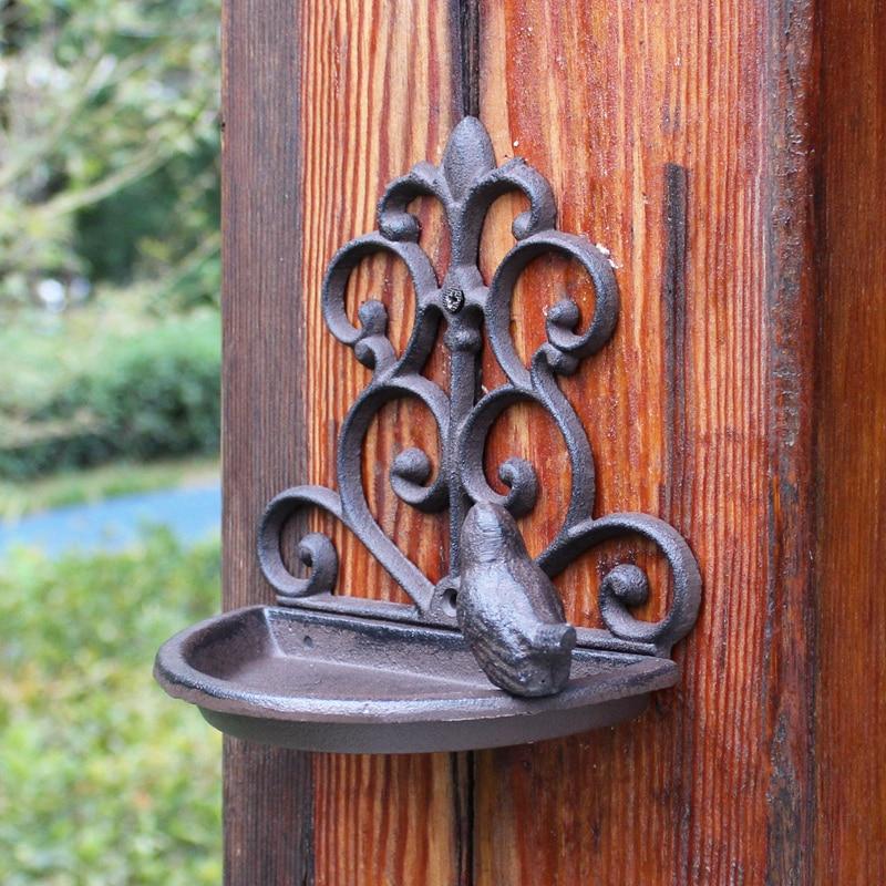 baignoire pour oiseaux en fonte