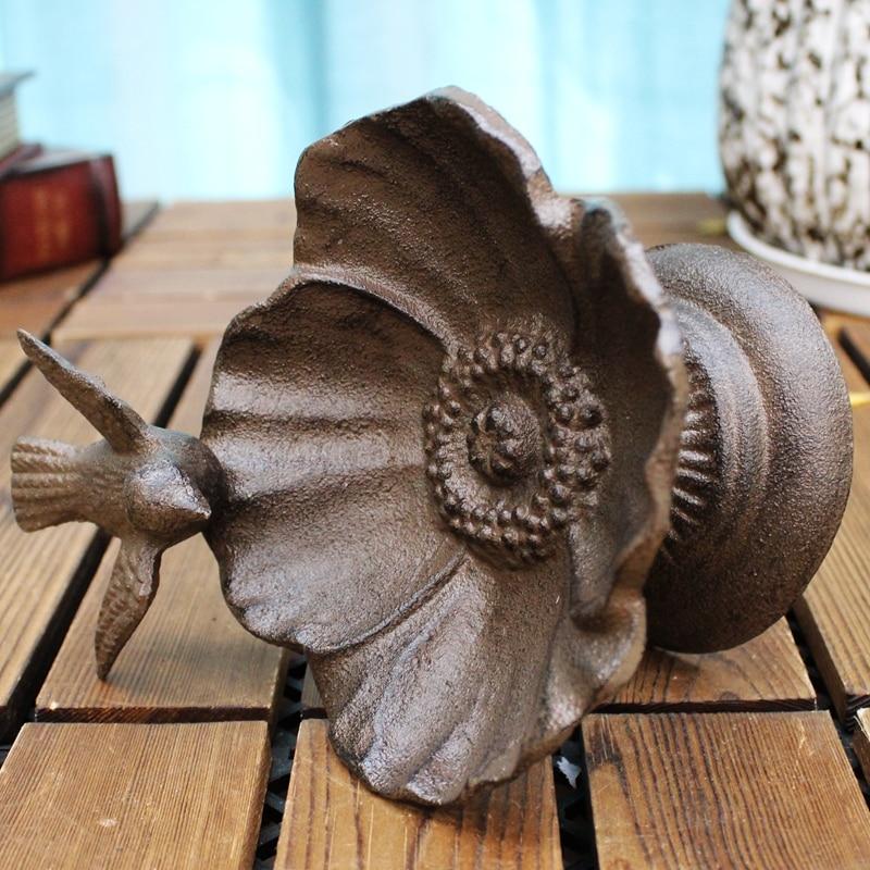baignoire pour oiseaux en fonte