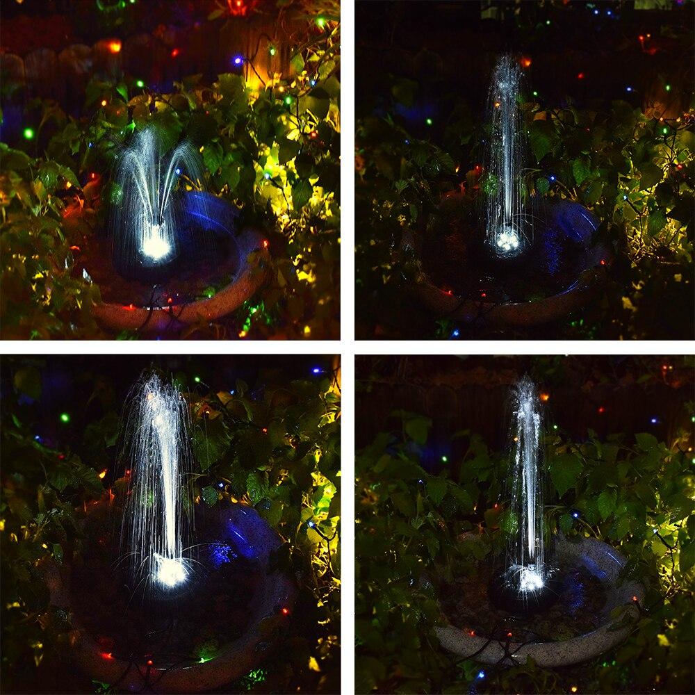 Fontaine de jardin automatique solaire