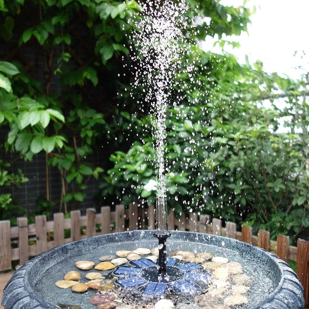De jardin fontaine solaire