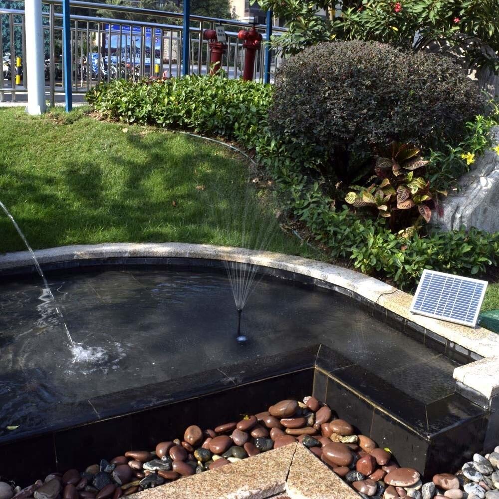 Solaire fontaine d'extérieur