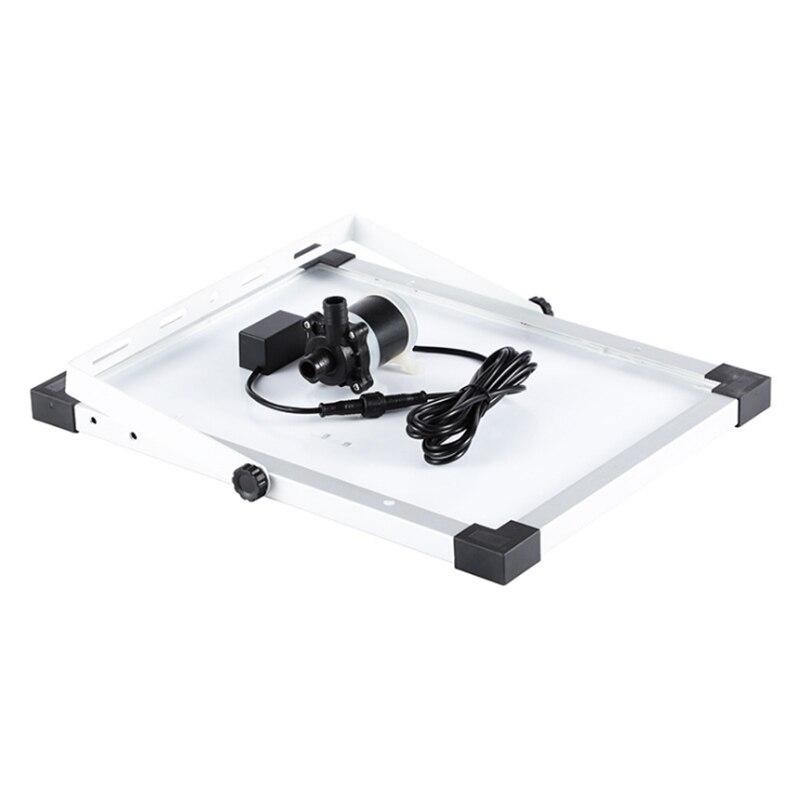 Étang fontaine solaire