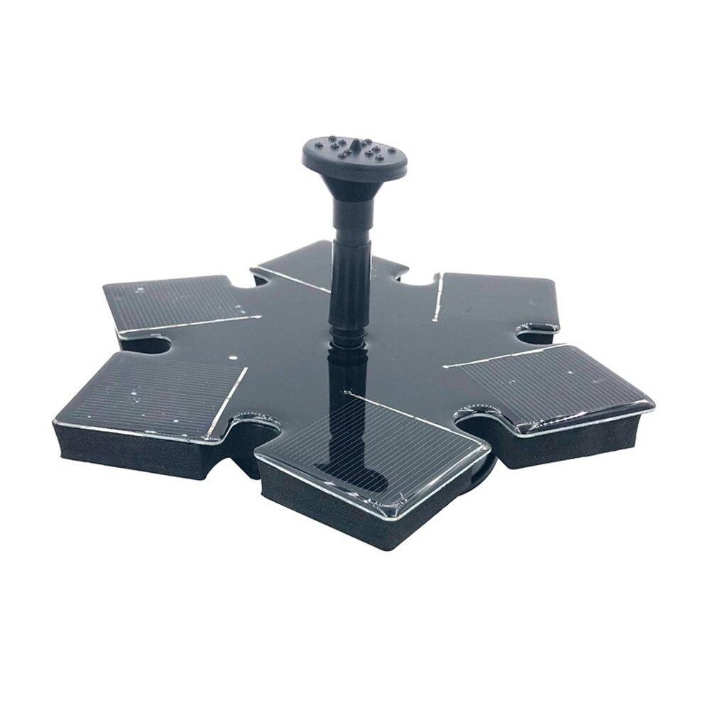 Fontaine solaire étoile