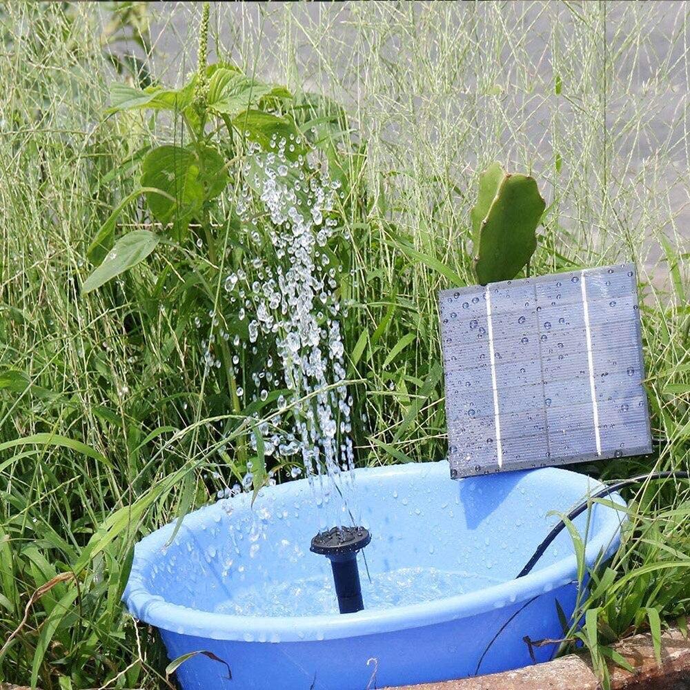Solaire fontaine mobile