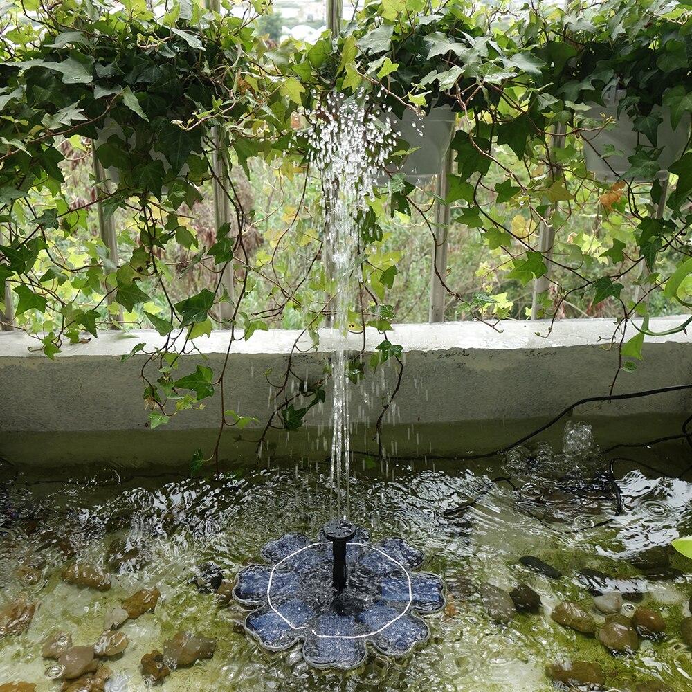 Solaire moderne fontaine