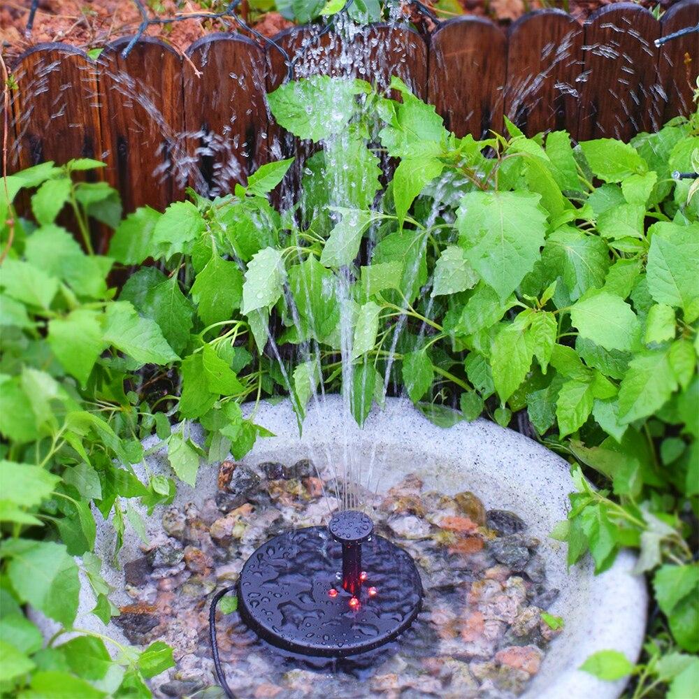 Fontaine bassin solaire pour