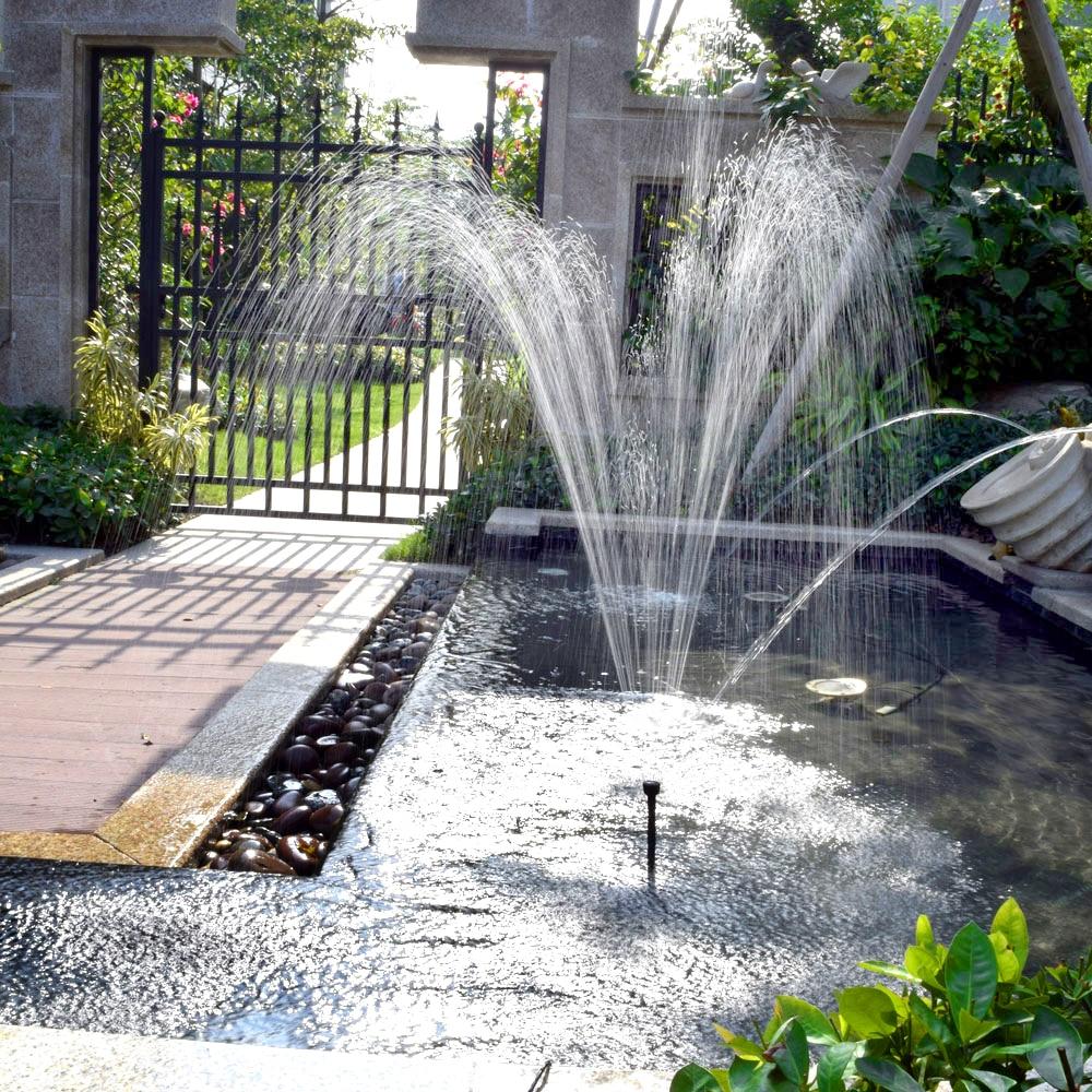 Fontaine solaire forte puissance