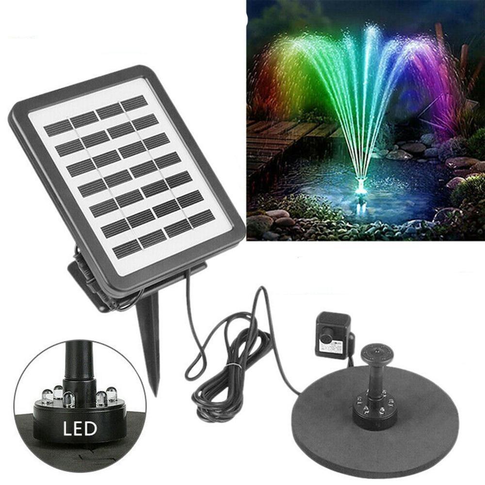 Fontaine solaire sur pied