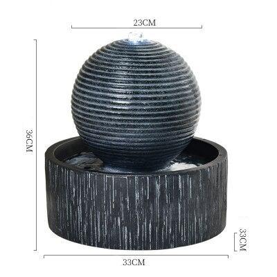 Fontaine zen grande boule