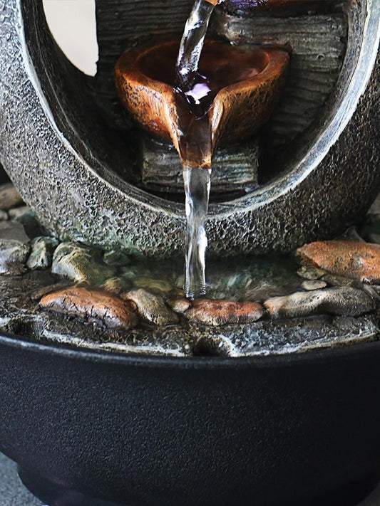 bougie fontaine eau