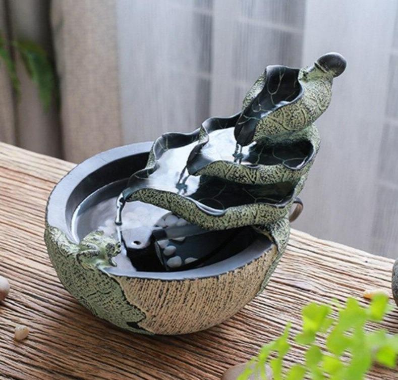 Décoration d'intérieur fontaine relaxante
