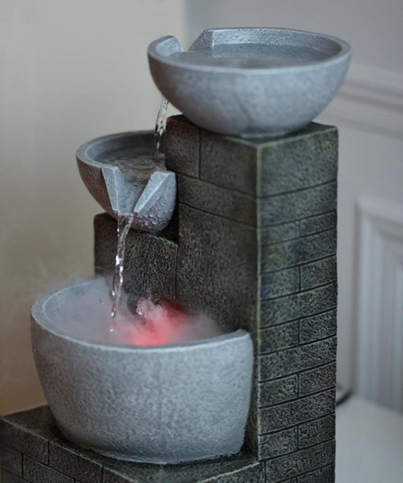 Fontaine nébuliseur LED