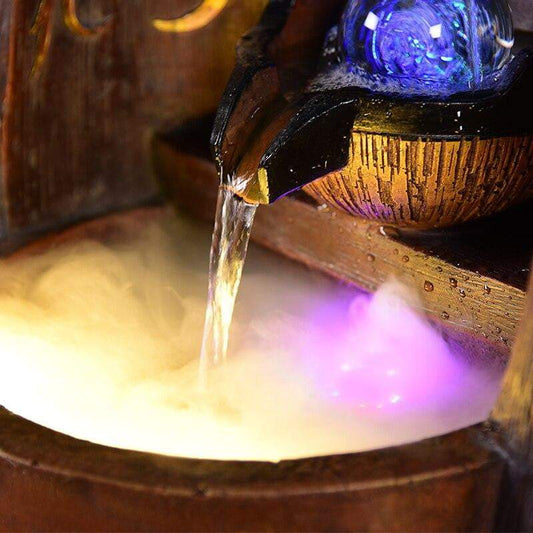 Grande fontaine intérieur zen