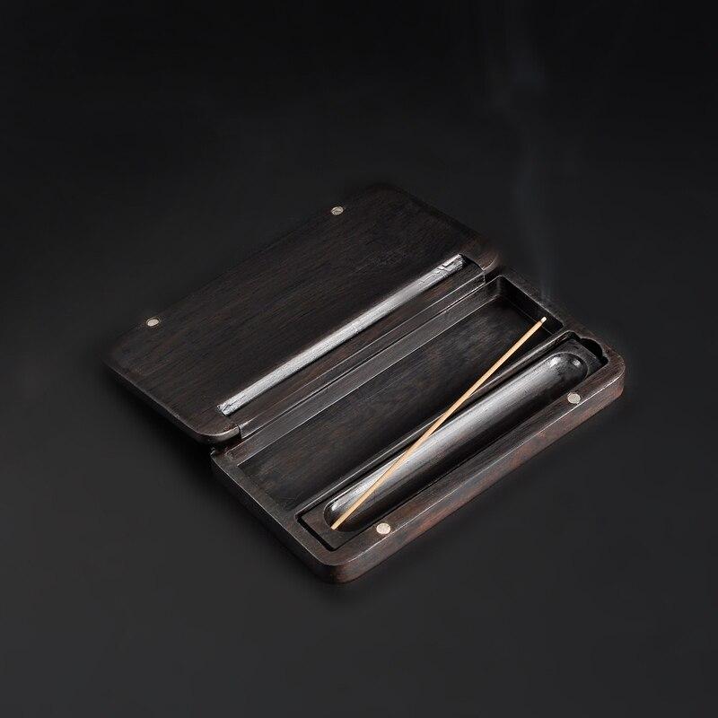 Porte encens bois avec réserve