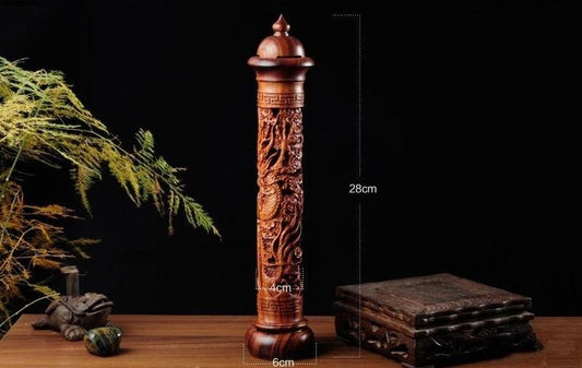 Porte encens en bois