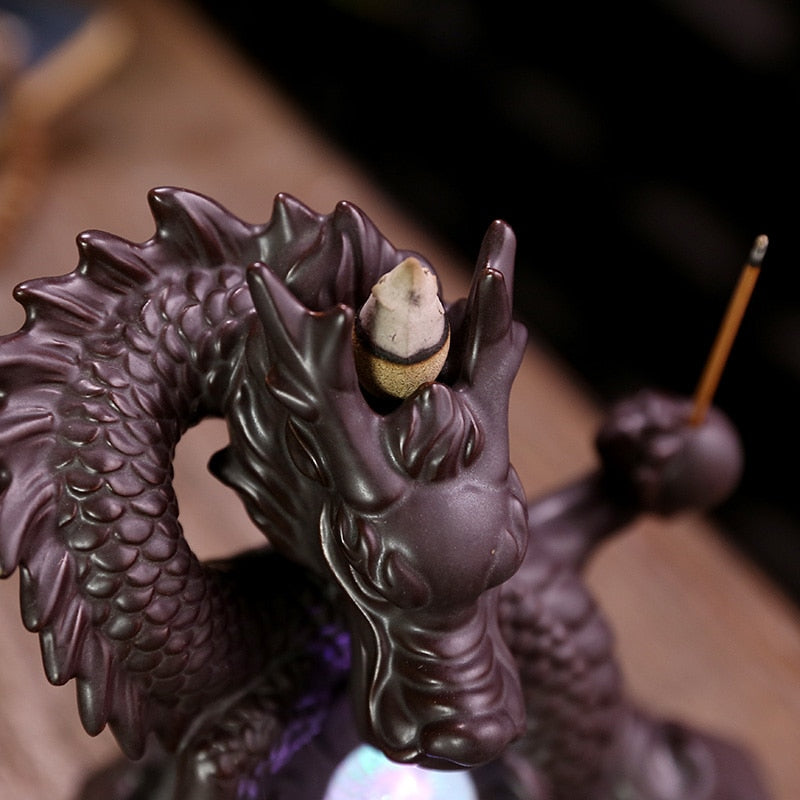 Diffuseur encens dragon volant
