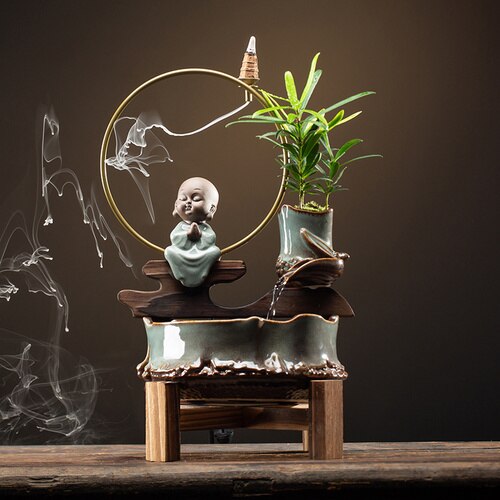 Humidificateur fontaine Bouddha