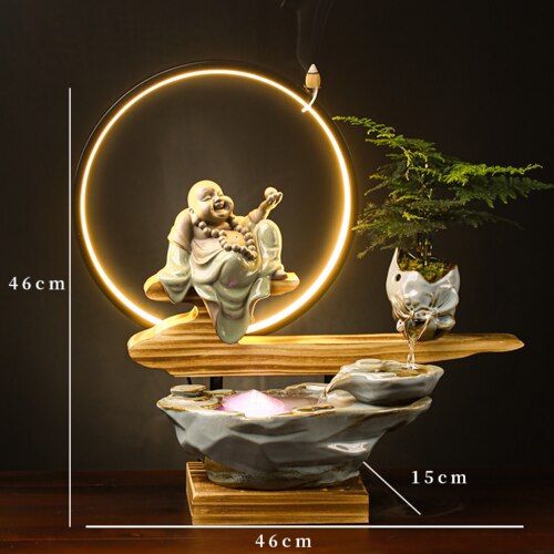 Fontaine Bouddha LED