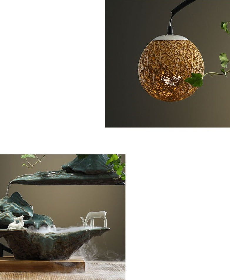 Fontaine pour jardin zen