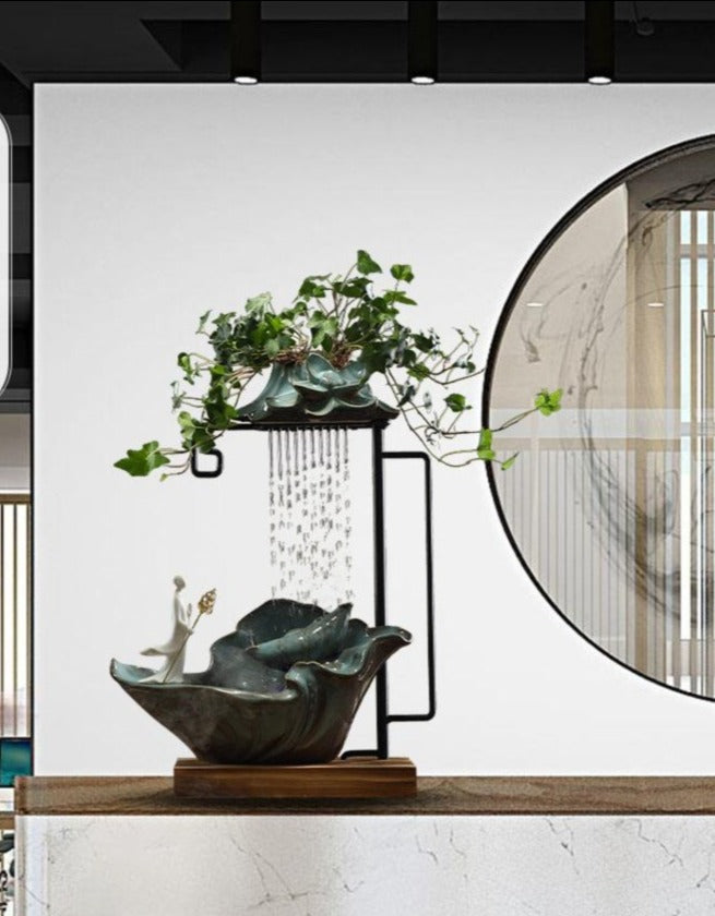 Fontaine pour jardin zen