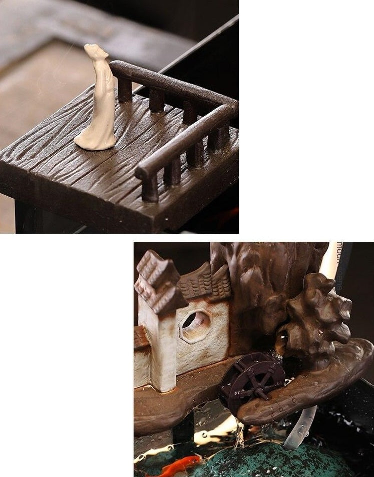 Fontaine aquarium poisson