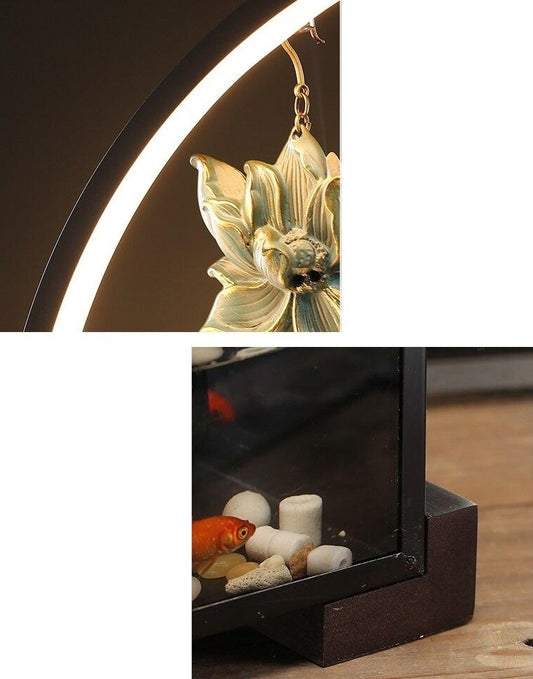 Aquarium fontaine intérieur