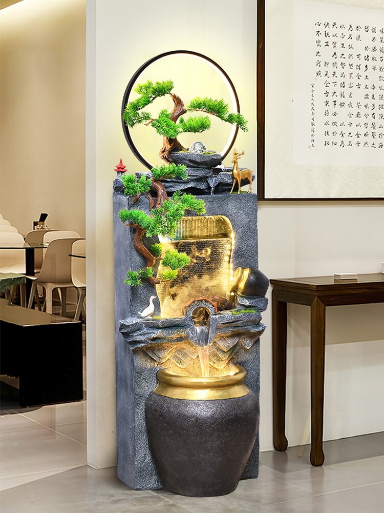 Fontaine a Eau Lumineuse Decoration – Pause fontaine