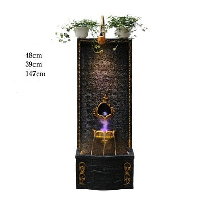 Mur d'Eau Fontaine d'Intérieur