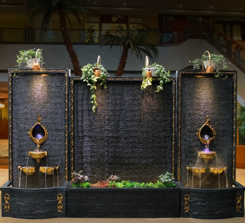 Fontaine a Eau Lumineuse Decoration – Pause fontaine