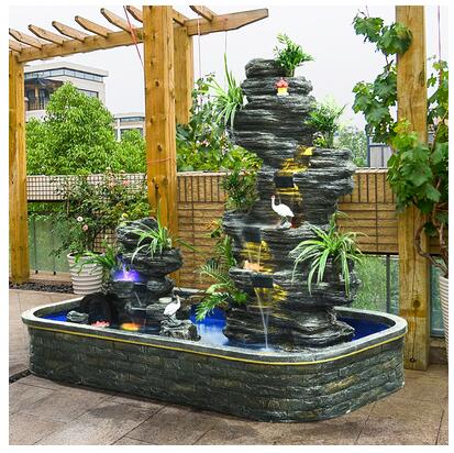 Fontaine Exterieur de Jardin Moderne – Pause fontaine