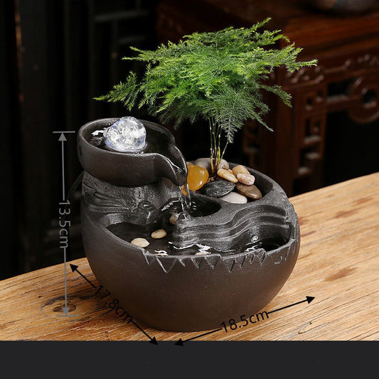 Boule de Cristal Fontaine Zen Design
