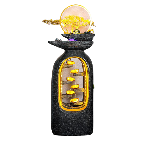 Fontaine a Eau Lumineuse Decoration