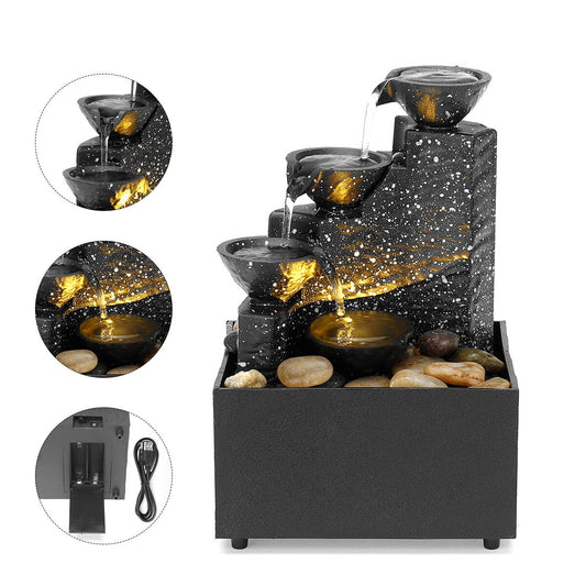 Fontaine à Eau d'Intérieur Lumineuse