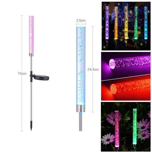 Petite Colonne a Bulle Lumineuse