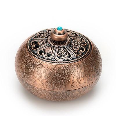 Encensoir bronze chinois cuivré