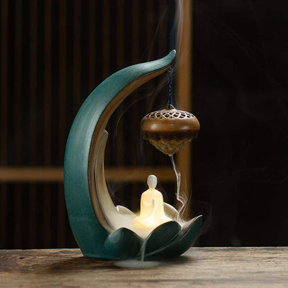 Brûle encens lotus