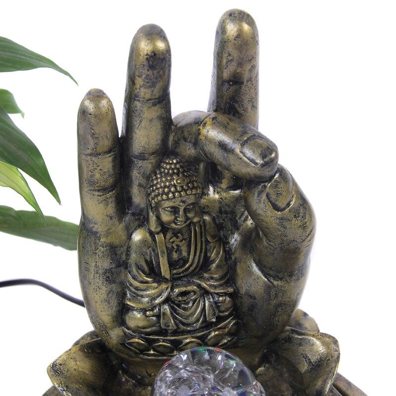 main de Bouddha fontaine