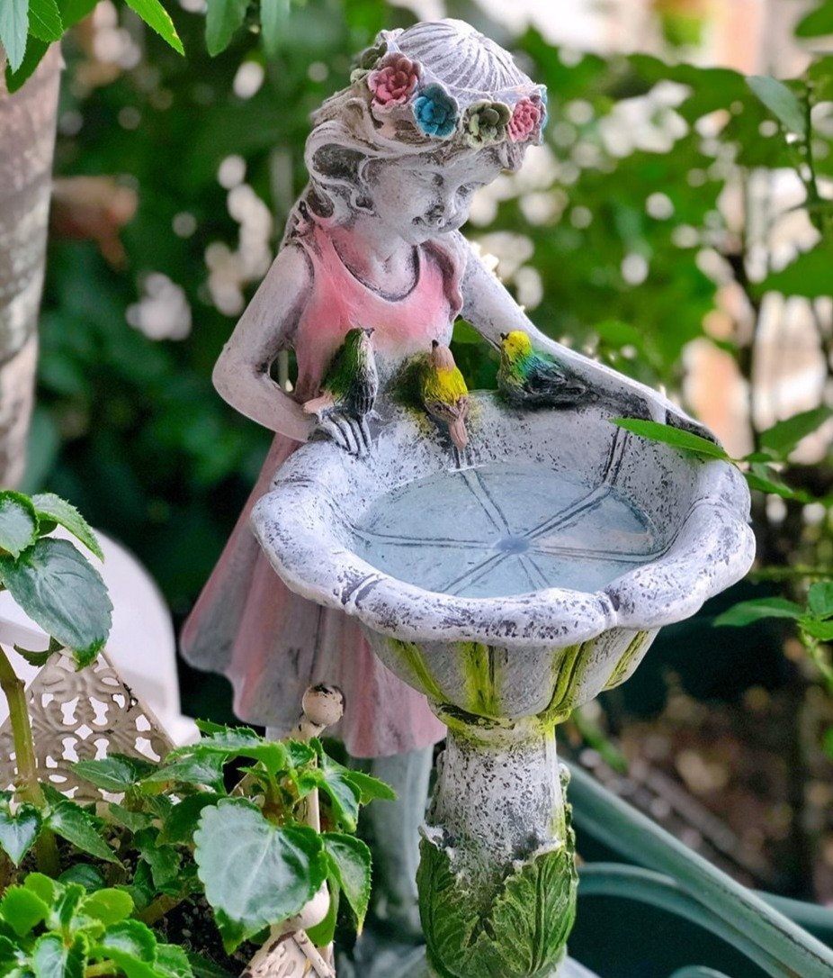 Mini fontaine à eau solaire pour piscine et sécuritaires, cascade,  décoration de jardin, bain d'oiseaux extérieur, 62
