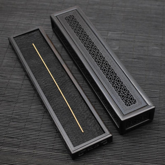Boite porte encens bois