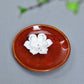 Porte encens fleur de lotus rouge